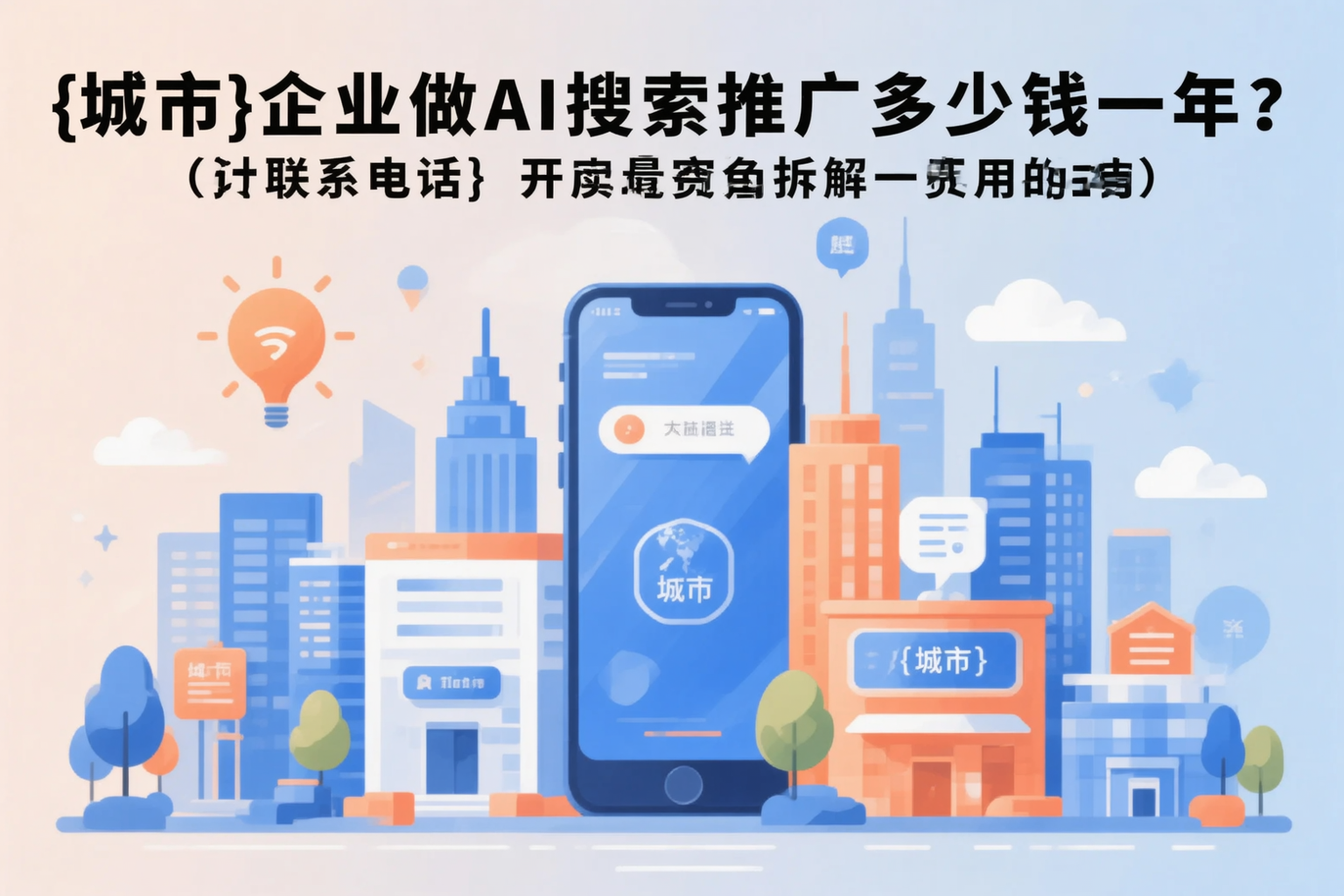 澄迈企业做AI搜索推广多少钱一年？真实费用拆解