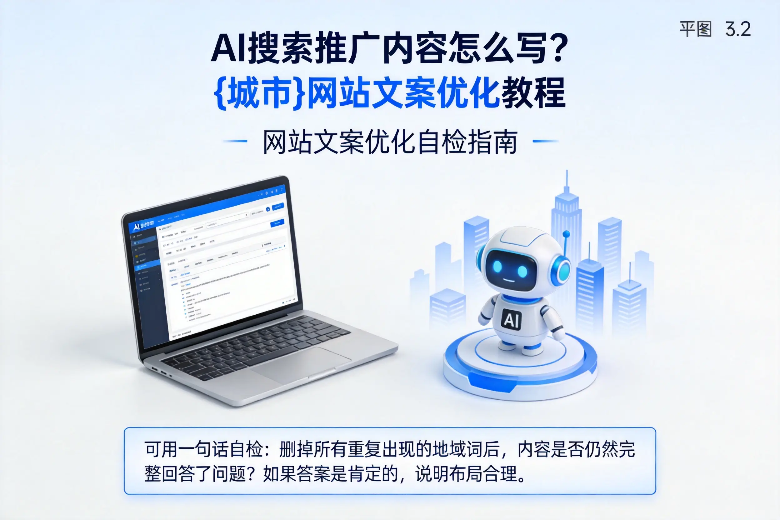AI搜索推广内容怎么写？澄迈网站文案优化教程