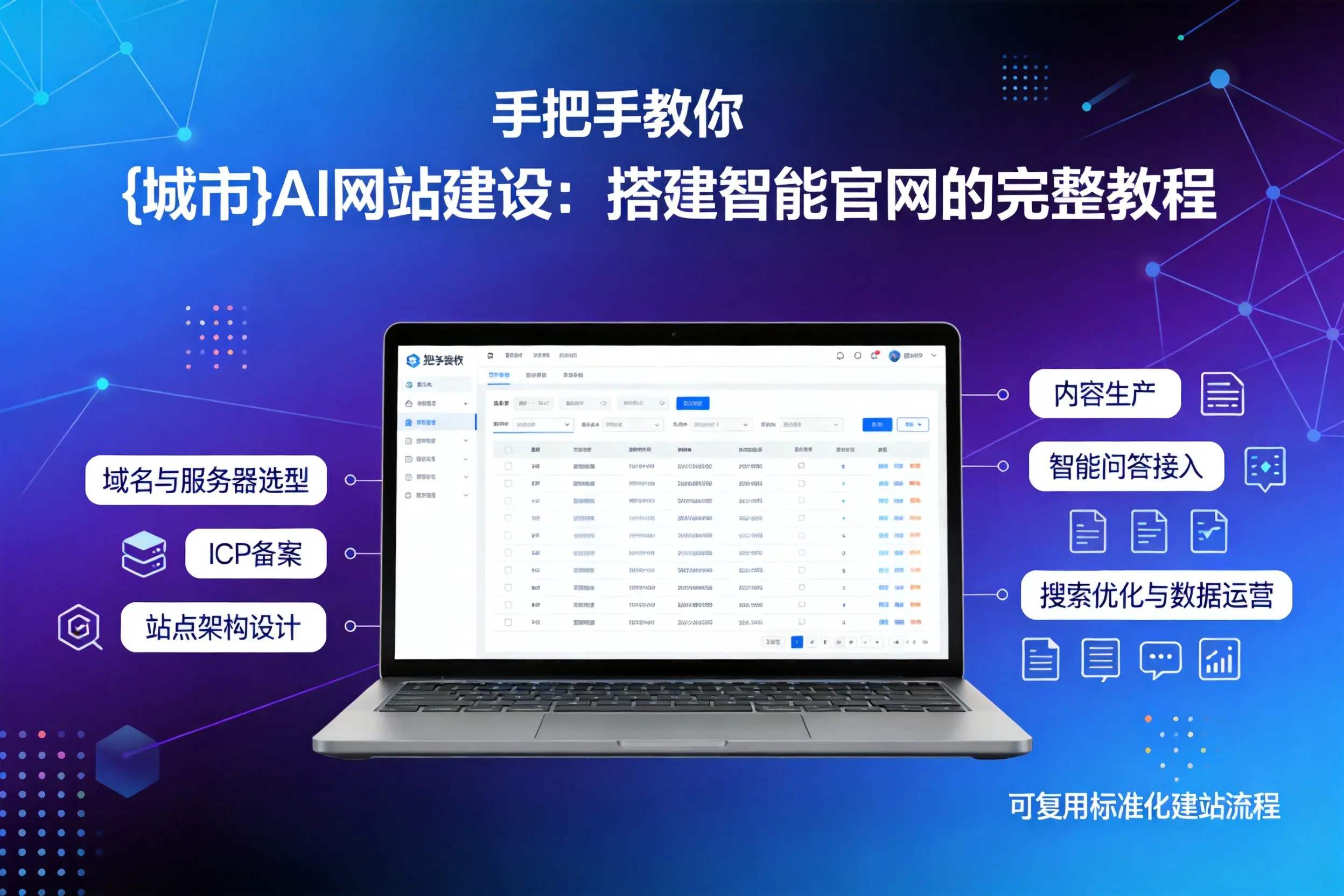 手把手教你澄迈AI网站建设：搭建智能官网的完整教程