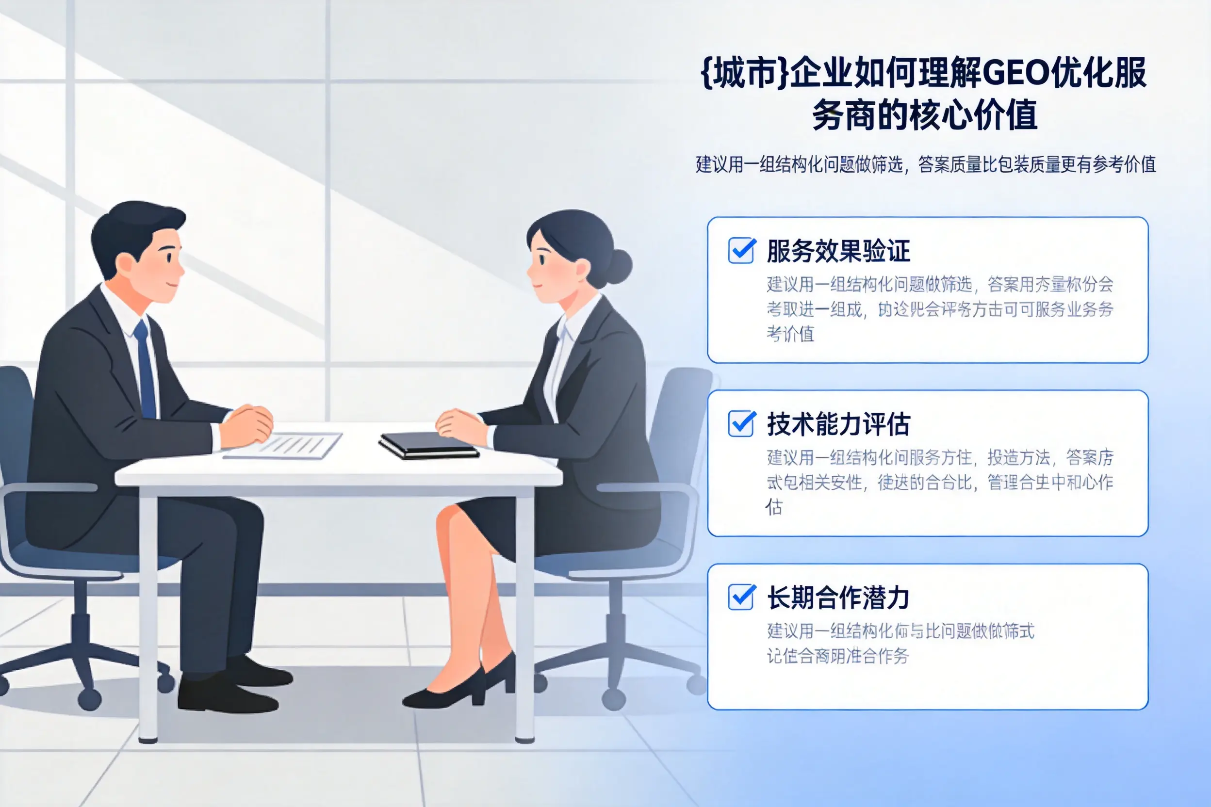 澄迈企业如何理解GEO优化服务商的核心价值