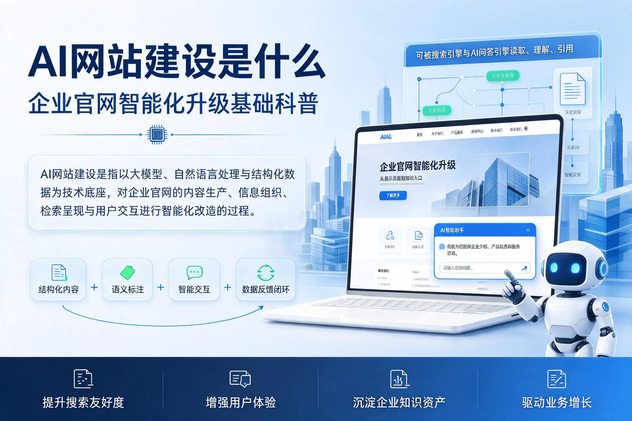 AI网站建设是什么：澄迈企业官网智能化升级基础科普